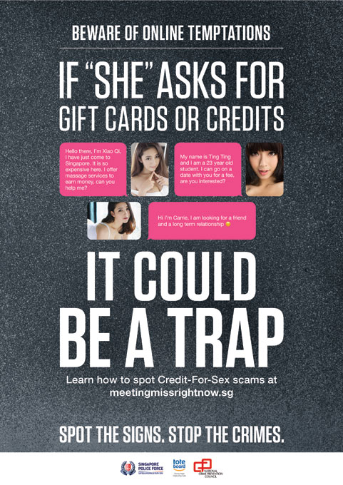 Credit For Sex Scam